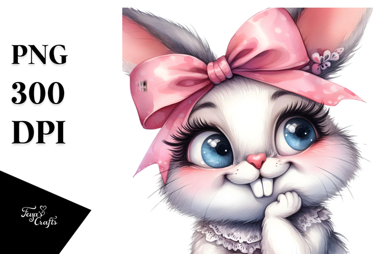 Expressive Goofy Clipart with Flowers