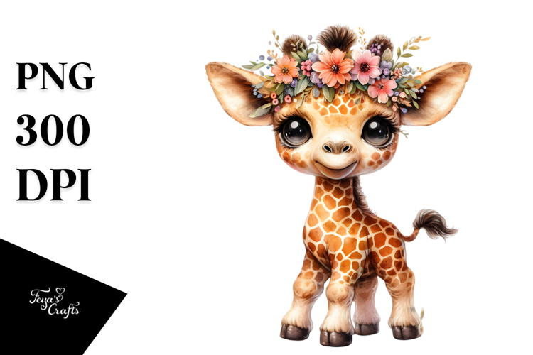 Giraffe Clipart Image 22
