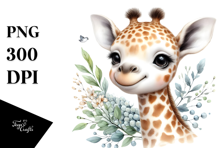 Giraffe Clipart Image 20