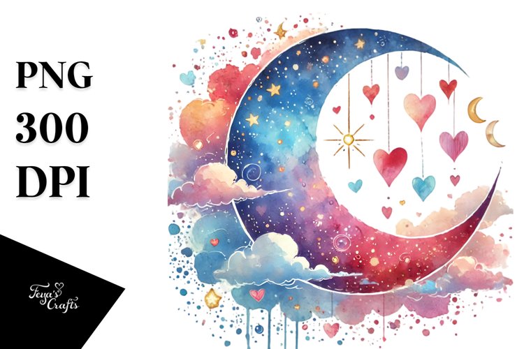 Moon Clipart Image 2