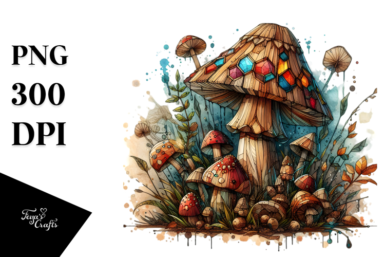 Mushroom Clipart Image 15