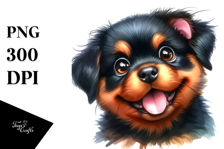 Rottweiler Clipart Image 13