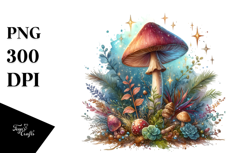 Mushroom Clipart Image 20
