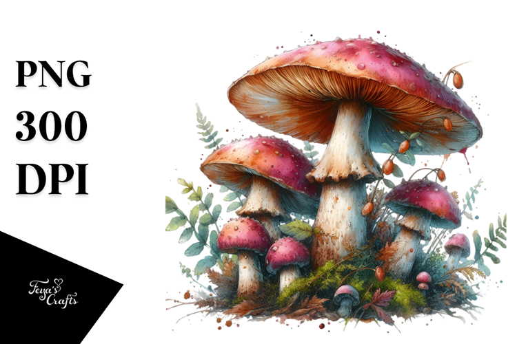 Mushroom Clipart Image 12