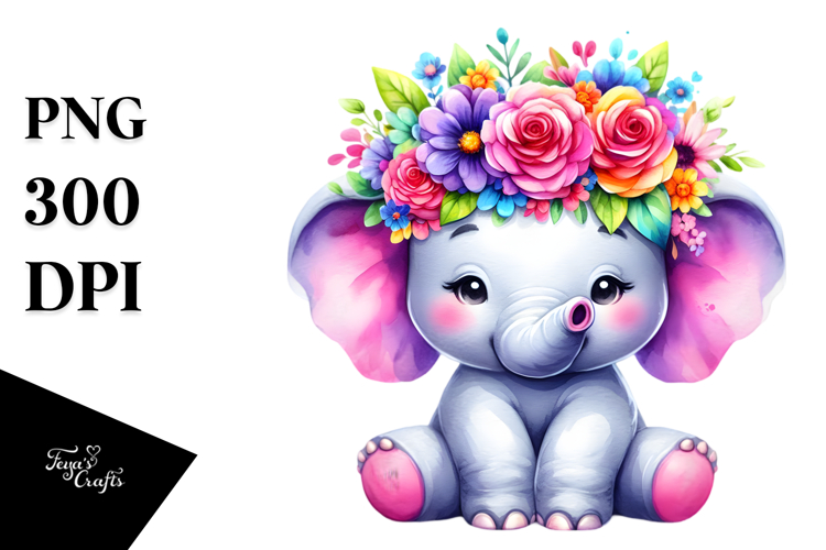 Elephant Clipart Image 16