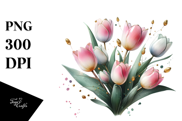 Tulip Splash PNG