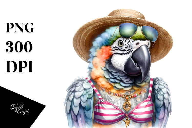 Parrot Clipart Image 16