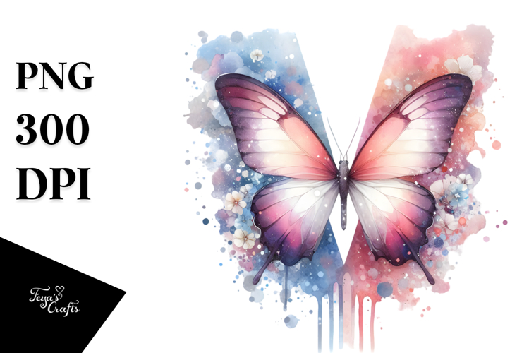 Cute Butterfly Clipart Image 3