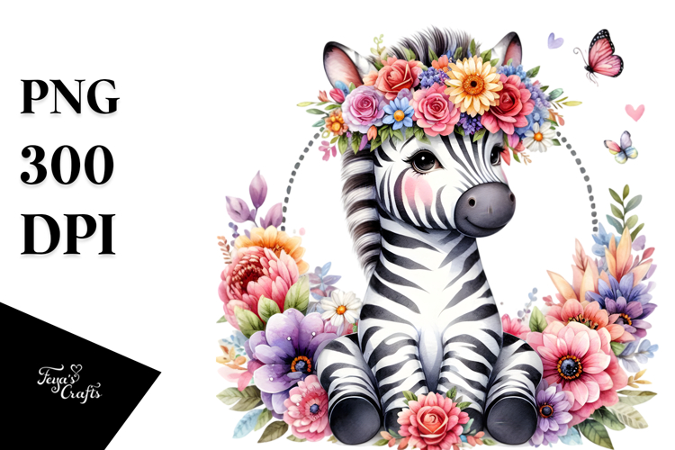 Zebra Clipart Image 9