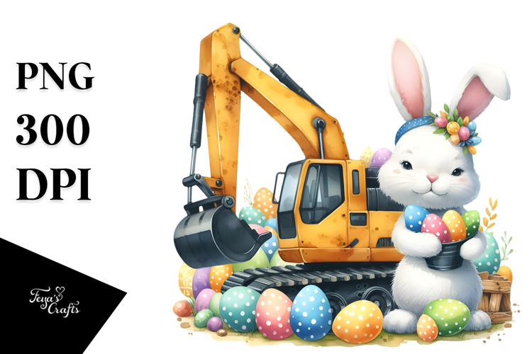 Excavator Clipart Image 19