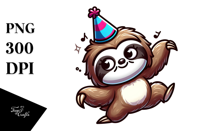Sloth Clipart Image 8