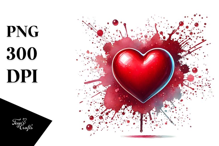 Red Heart Png Image 14