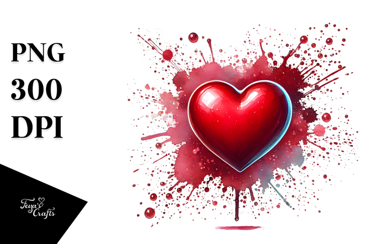 Red Heart Png