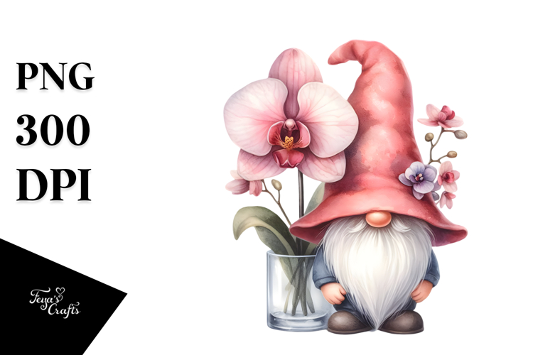 Orchid Clipart Image 3