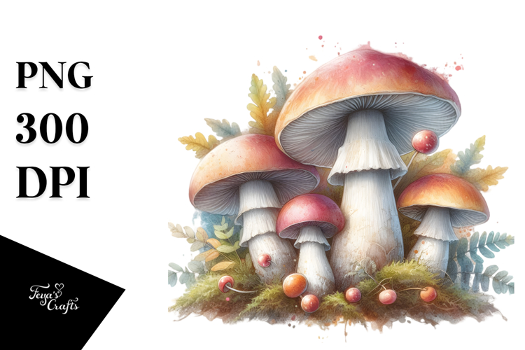 Mushroom Clipart Image 11