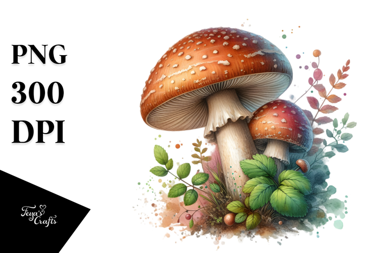 Mushroom Clipart Image 10