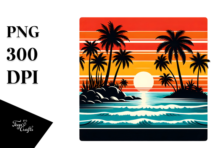 Sunset Clipart Image 24