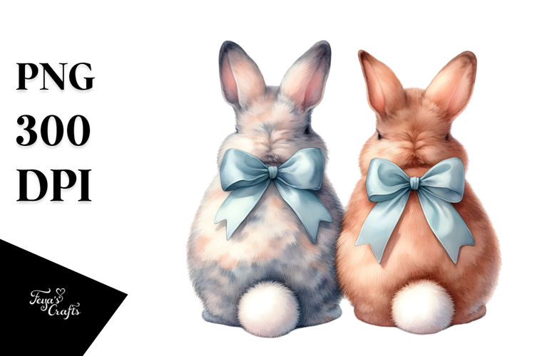 Bunnies Clipart Image 7