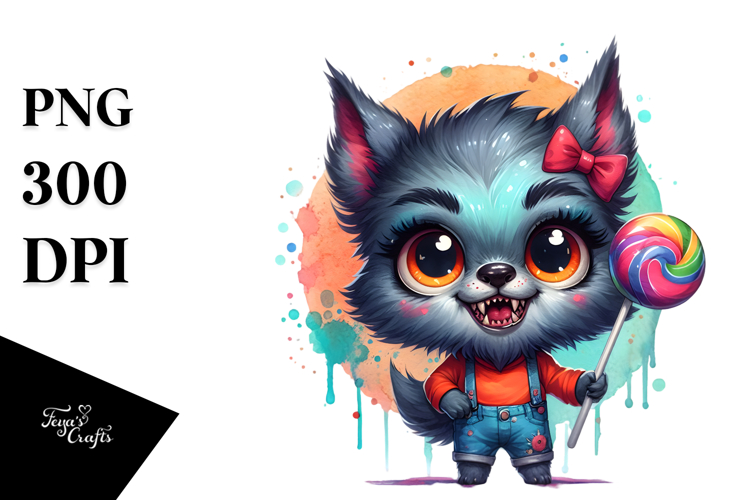 Werewolf Clipart Image 10