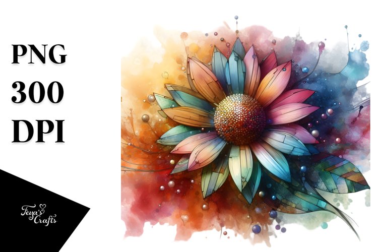 Sunflower Clipart Image 4