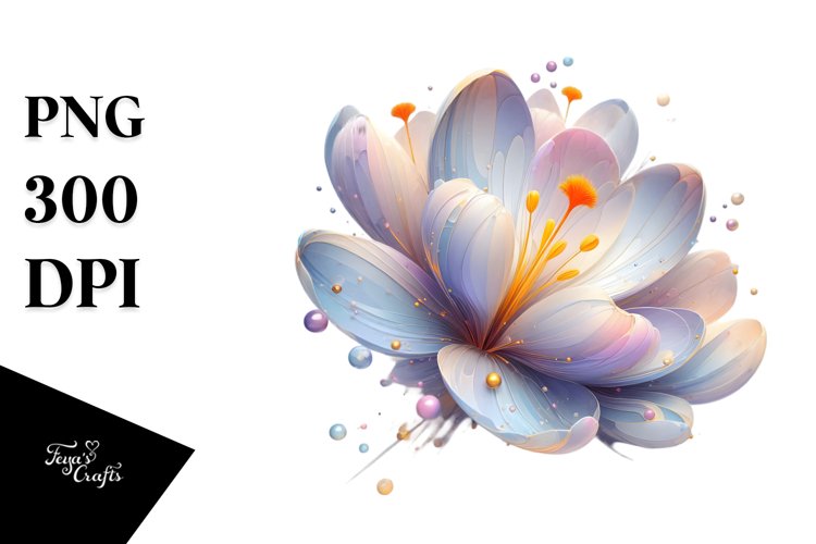 Flower Sticker Png Image 9