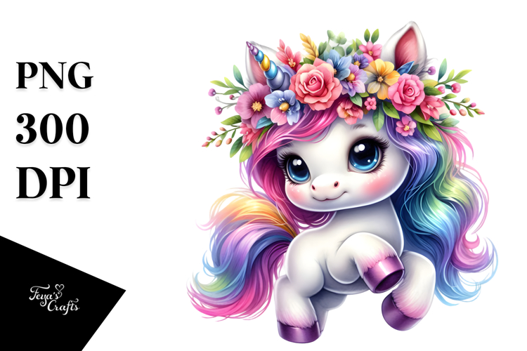 Unicorn Clipart Image 19