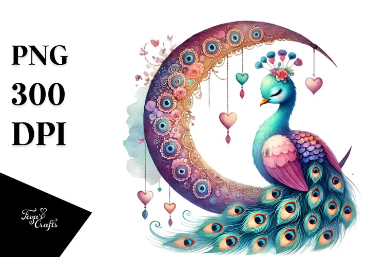 Peacock Clipart Image 19
