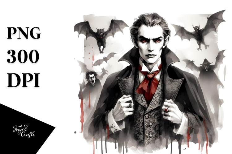 Vampire Clipart Image 7