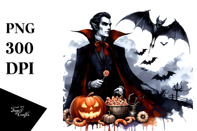 Vampire Clipart Image 6