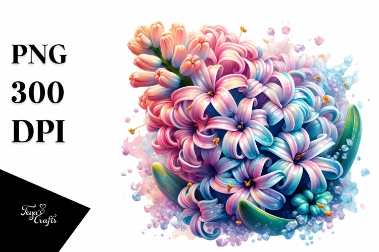 Glossy Hyacinth PNG