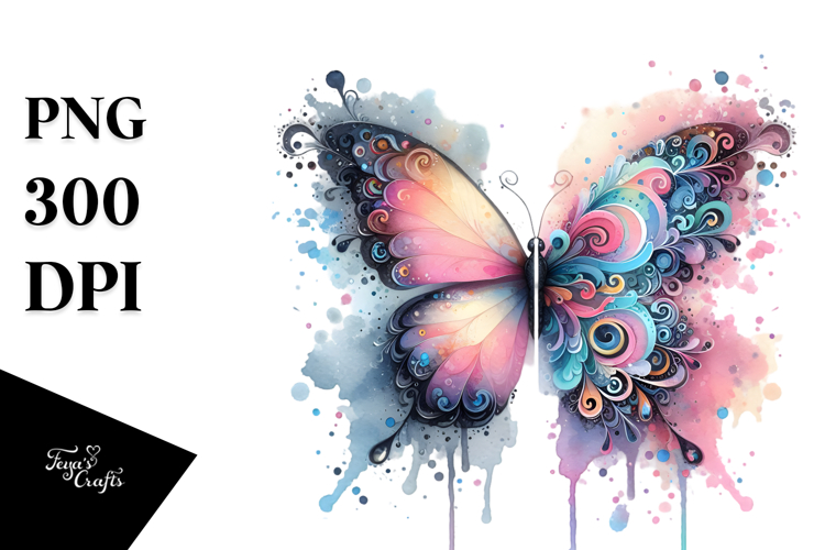 Cute Butterfly Clipart Image 2