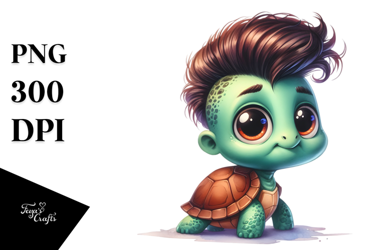 Turtle Clipart Image 24