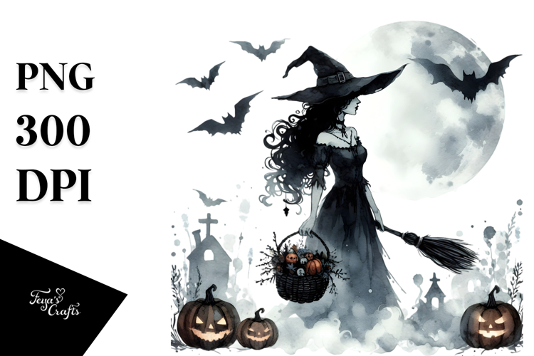 Witch Clipart Image 12