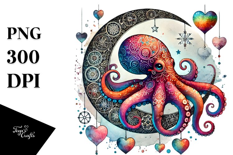 Octopus Clipart Image 24