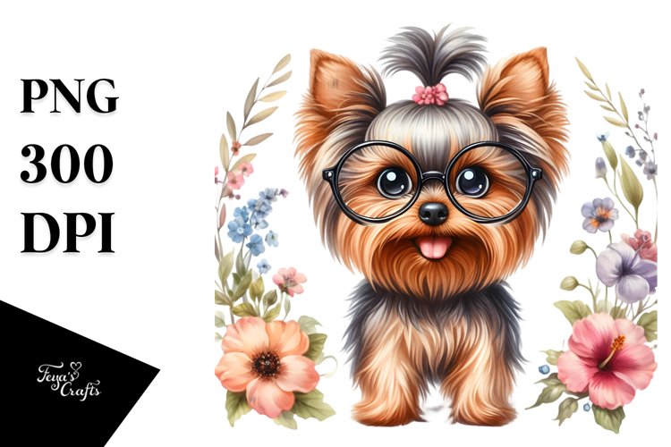 Watercolor Flower Clipart