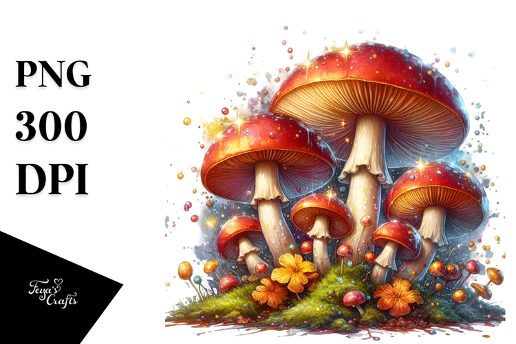 Mushroom Clipart Image 9