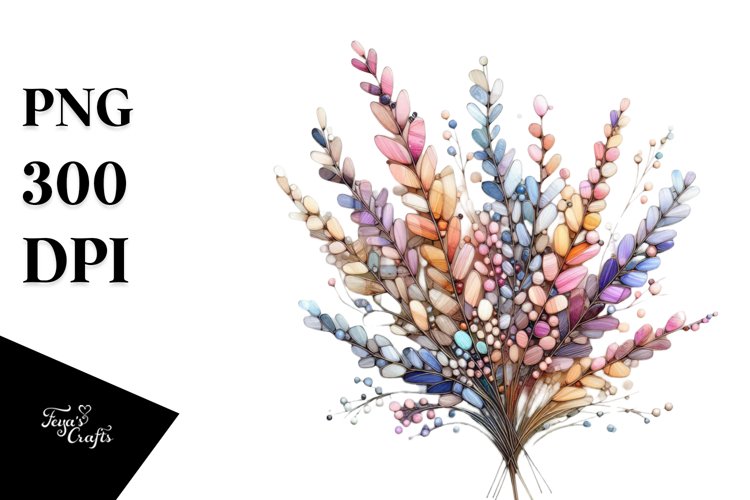 Abstract Stained Heather | -Like Material