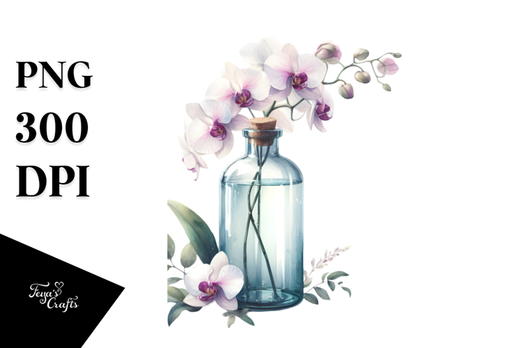 Orchid Clipart Image 3