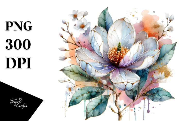 Magnolia Clipart Image 24