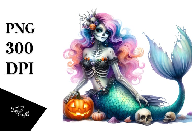 Mermaid Clipart Image 4