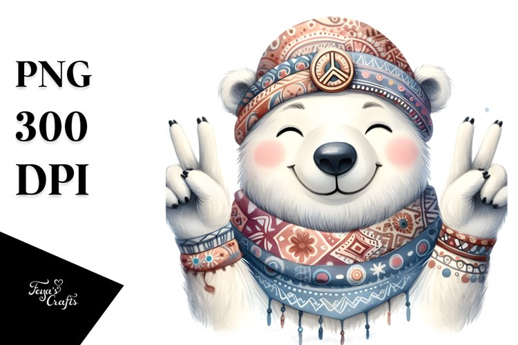 Polar Bear Clipart Image 17