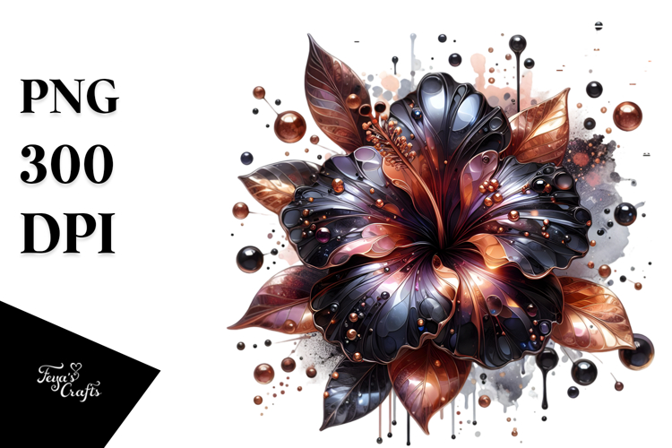 Hibiscus Flower Clipart Image 9