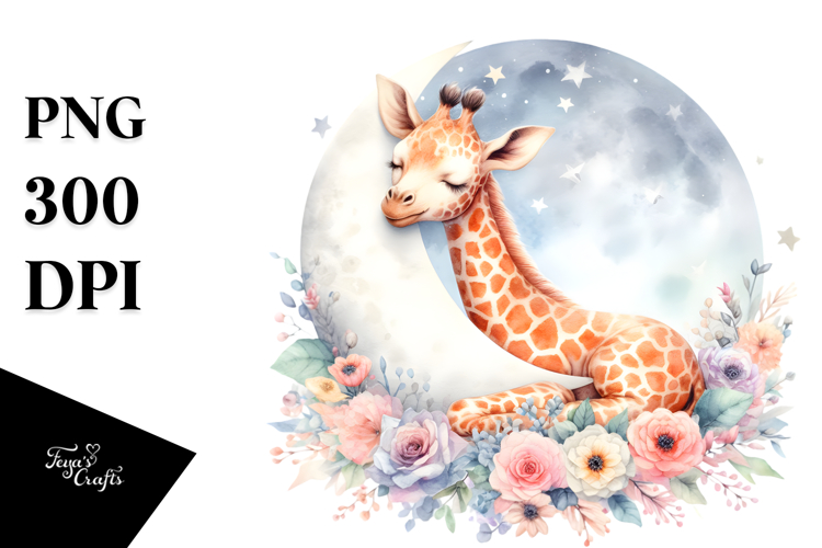 Giraffe Clipart Image 24