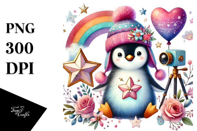 Penguin Clipart Image 7