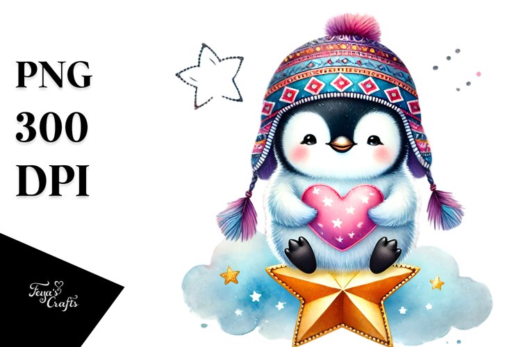 Penguin Clipart Image 6