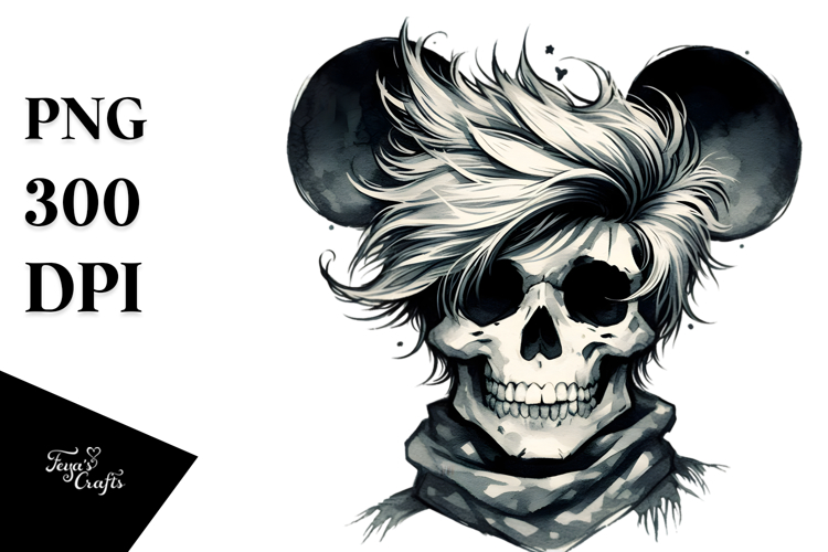 Simple Skull Clipart Image 13