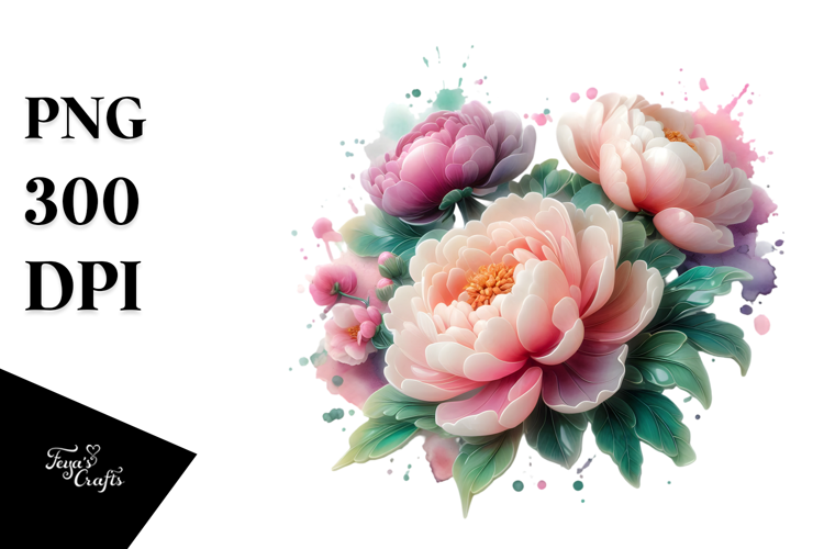 Peonies PNG