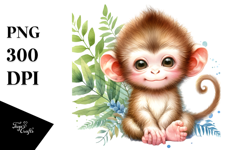 Monkey Clipart Image 9