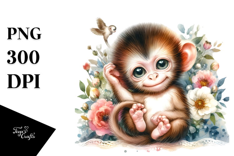 Monkey Clipart Image 8