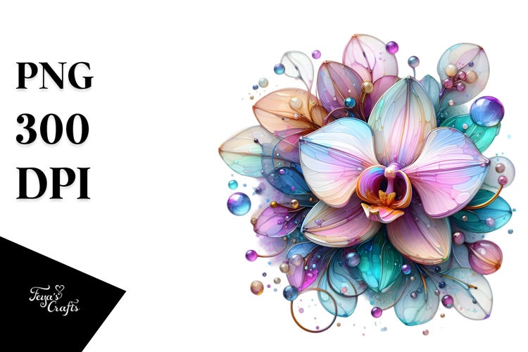 Orchid Round Transparent PNG